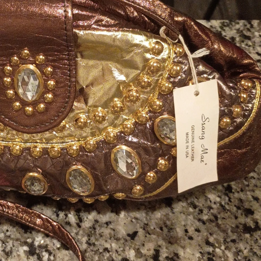 NWT  Ssang Mae Leather Bag